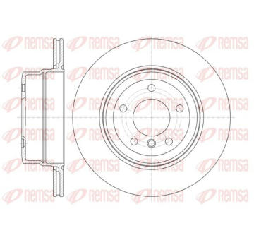 Brzdový kotouč KAWE 61336 10