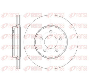 Brzdový kotouč KAWE 61376 10