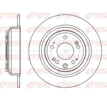 Brzdový kotouč KAWE 61608 00