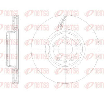 Brzdový kotouč KAWE 62131 10