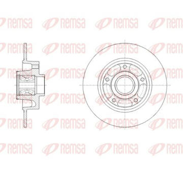 Brzdový kotouč KAWE 62138 20