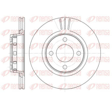 Brzdový kotouč KAWE 6295 10