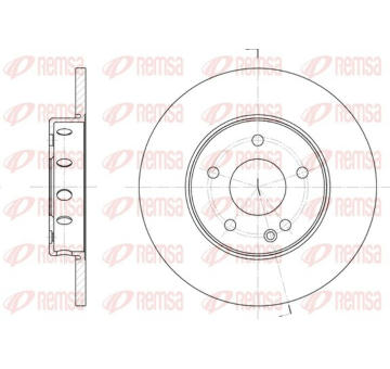 Brzdový kotouč KAWE 6310 00
