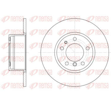 Brzdový kotouč KAWE 6347 00