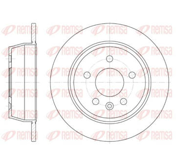Brzdový kotouč KAWE 6471 00