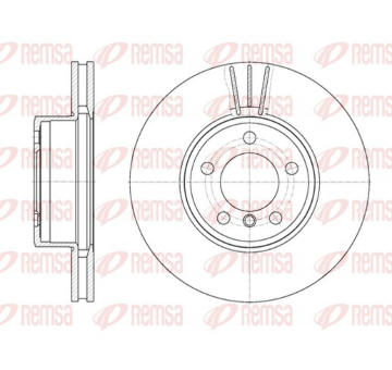 Brzdový kotouč KAWE 6867 10