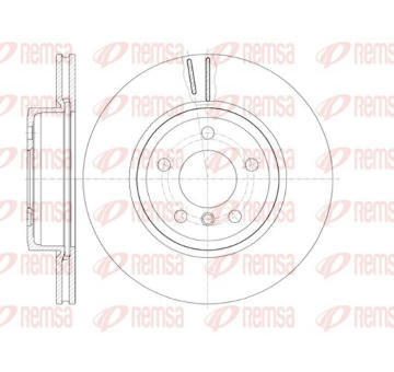 Brzdový kotouč KAWE 6978 10