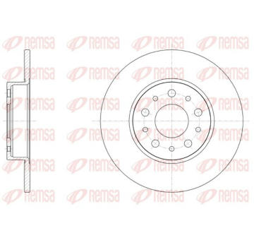 Brzdový kotouč KAWE 61500 00