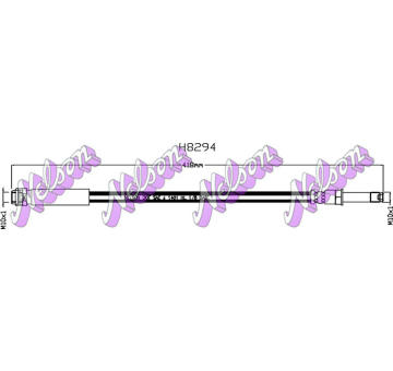 Brzdová hadice KAWE H8294