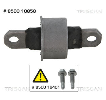 Uložení, řídicí mechanismus KAWE 8500 10858