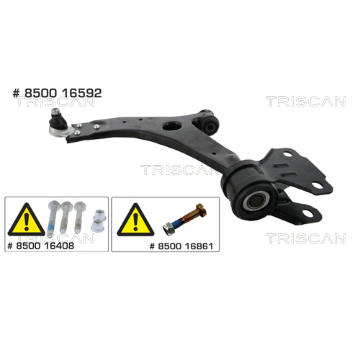 Řídicí páka, zavěšení kol KAWE 8500 16592