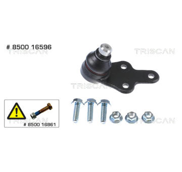 Podpora-/ Kloub KAWE 8500 16596