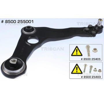 Řídicí páka, zavěšení kol KAWE 8500 255001