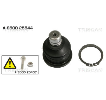 Podpora-/ Kloub KAWE 8500 25544