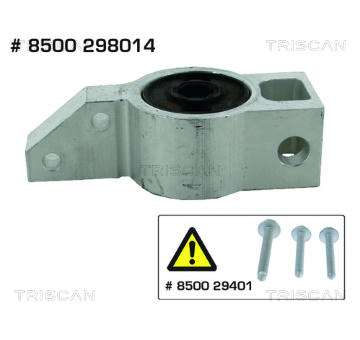 Uložení, řídicí mechanismus KAWE 8500 298014