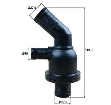 Termostat, chladivo MAHLE TH 55 87