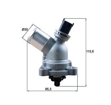 Termostat, chladivo MAHLE ORIGINAL TM 43 105