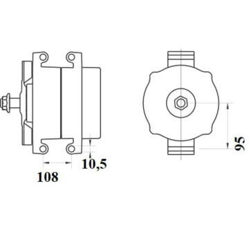 generátor MAHLE MG 148