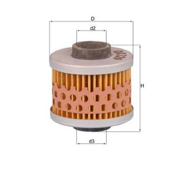 Olejový filter MAHLE OX 129