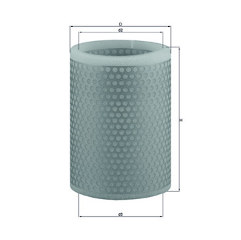 Vzduchový filtr MAHLE ORIGINAL LX 136