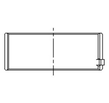 Hlavní ložiska klikového hřídele MAHLE 061 HL 19078 000