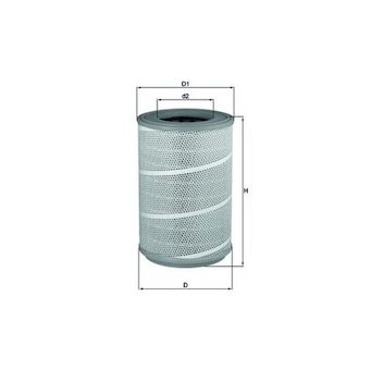 Vzduchový filtr MAHLE LX 604/1