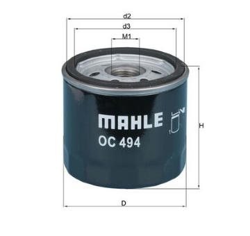 Olejový filtr MAHLE OC 494