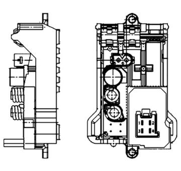 Regulace, vnitřní ventilace MAHLE ABR 29 000P