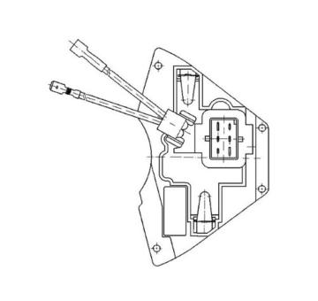Regulator, ventilator vnutorneho priestoru MAHLE ABR 31 000P