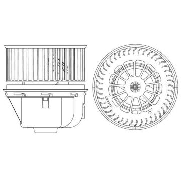 vnitřní ventilátor MAHLE AB 264 000P