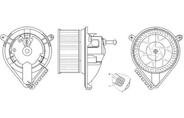 vnitřní ventilátor MAHLE AB 271 000S