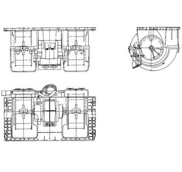 vnitřní ventilátor MAHLE AB 276 000P