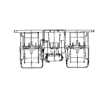 motorek topení s ventilátorem MAHLE BEHR MERCEDES Axor