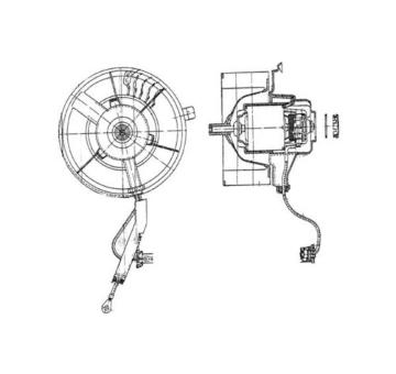 Vnútorný ventilátor MAHLE AB 37 000P