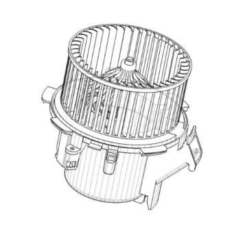Vnútorný ventilátor MAHLE AB 41 000P