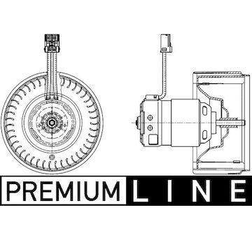 vnitřní ventilátor MAHLE AB 71 000P