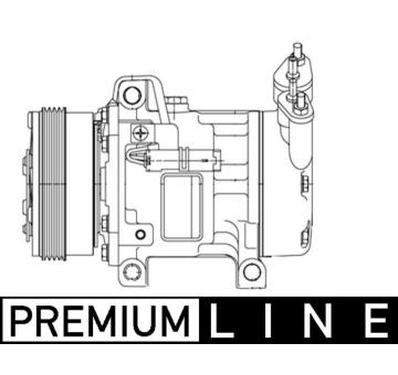 Kompresor klimatizácie MAHLE ACP 1255 000P