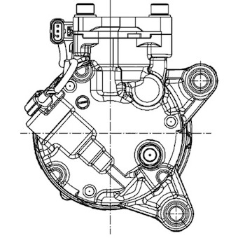 Kompresor, klimatizace MAHLE ACP 601 000P