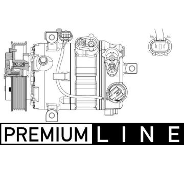 Kompresor, klimatizace MAHLE ACP 637 000P