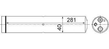 Susarna, klimatizace MAHLE AD 102 000S