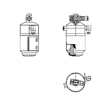 Susarna, klimatizace MAHLE AD 109 000S