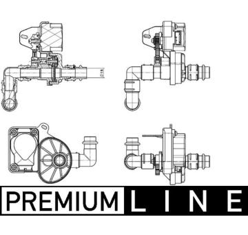 Magnetický ventil, klimatizace MAHLE AVS 4 000P