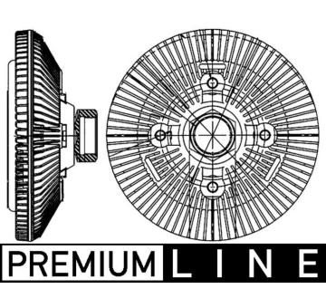 Spojka, větrák chladiče MAHLE CFC 209 000P