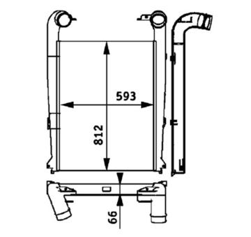 Chladič turba MAHLE CI 112 000P