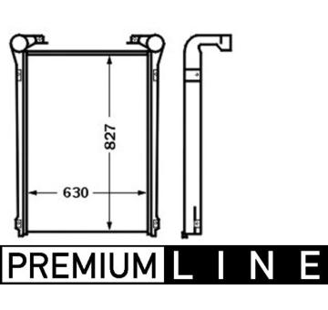 Chladič turba MAHLE CI 133 000P