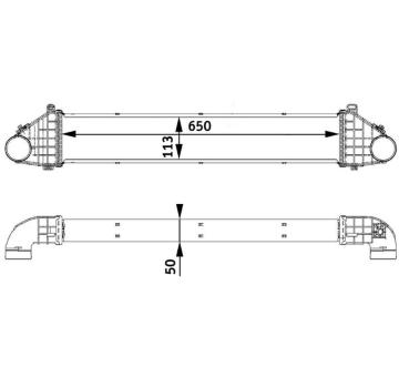 Chladič turba MAHLE CI 139 000P