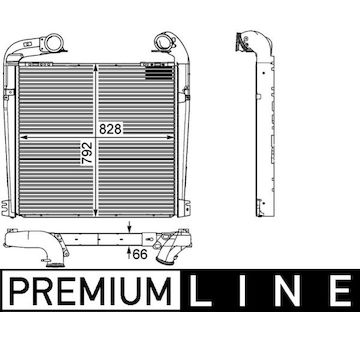 Chladič turba MAHLE CI 143 000P