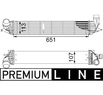 Chladič turba MAHLE CI 151 000P