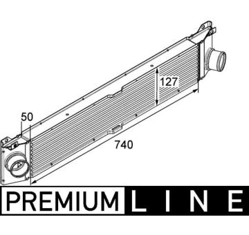 Chladič turba MAHLE CI 157 000P