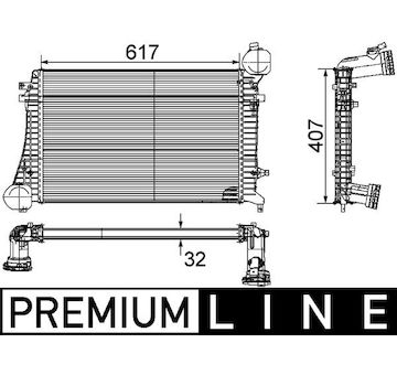 chladič turba MAHLE CI 162 000P